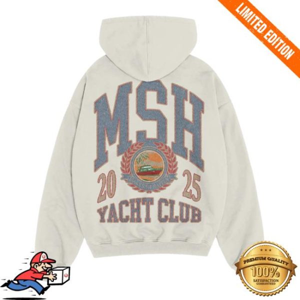 Nick Nayersina Store Merch Msh Yacht Club Ivory Hoodie