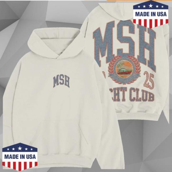 Nick Nayersina Store Merch Msh Yacht Club Ivory Hoodie