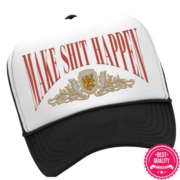 Nick Nayersina Store Merch Msh Mentality WhiteBlack Trucker Hat