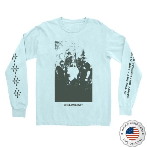 Pure Noise Store Merch Belmont Last To Love Light Blue Long Sleeve