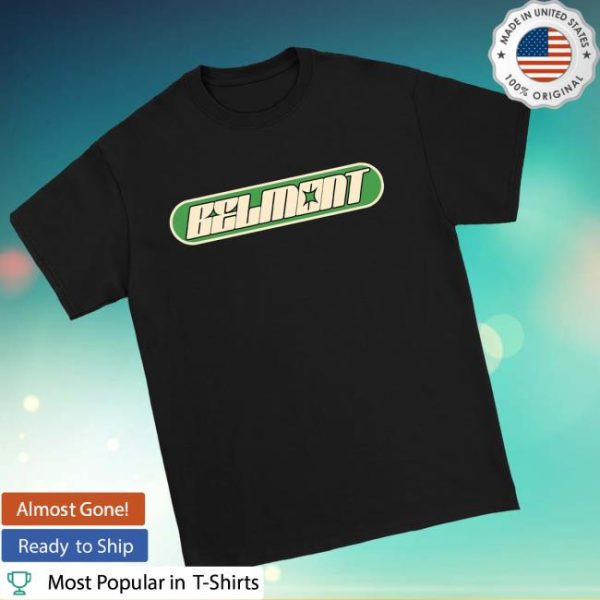 Pure Noise Store Merch Belmont Text Black Tee