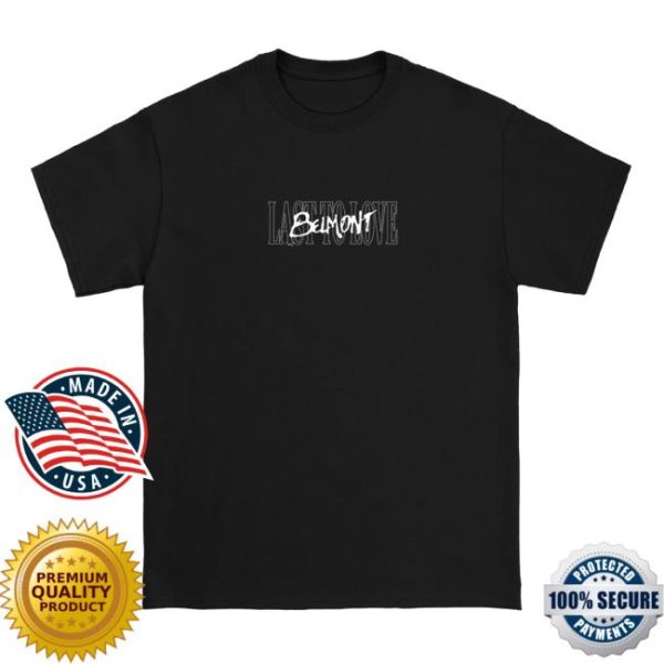 Pure Noise Store Merch Belmont Last To Love Black Tee