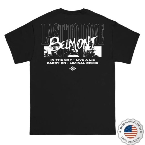 Pure Noise Store Merch Belmont Last To Love Black Tee