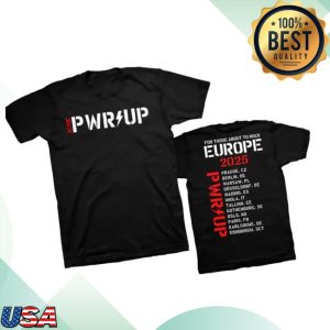 Acdc Store Merch AcDc Pwr Up Tour Eu 2025 T-Shirt