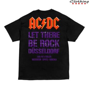 Acdc Store Merch Düsseldorf Pwr Up Tour T-Shirt