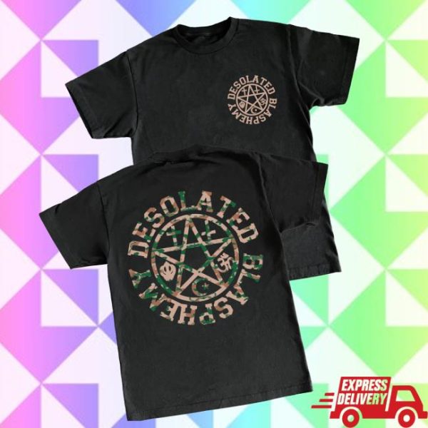 Mlvltd Store Merch Desolated Blasphemy T-Shirt