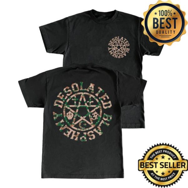 Mlvltd Store Merch Desolated Blasphemy T-Shirt