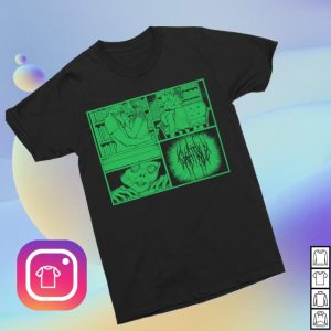 Nowflensing Storm Merch Chat Pile Green Rat Boy Shirt