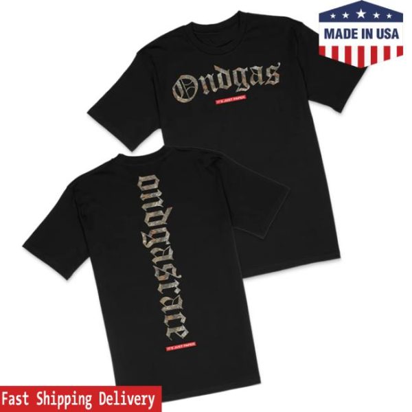 Ondgas Store Merch 150 Entries Black Camo Shirt