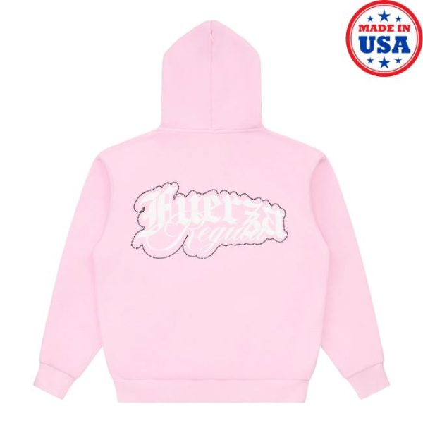 Fuerza Regida Store Merch Stones Pink Hoodie