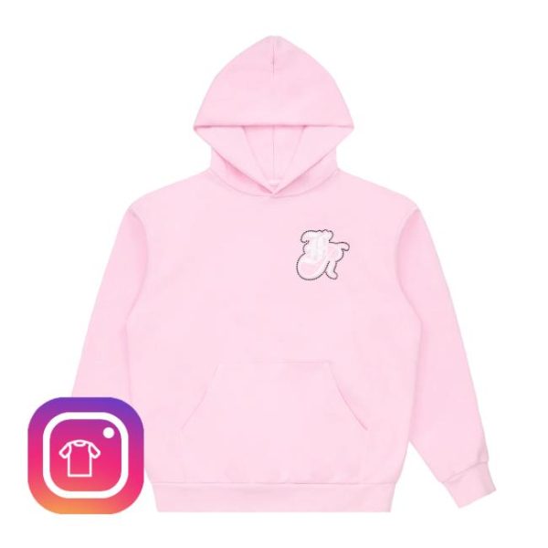 Fuerza Regida Store Merch Stones Pink Hoodie