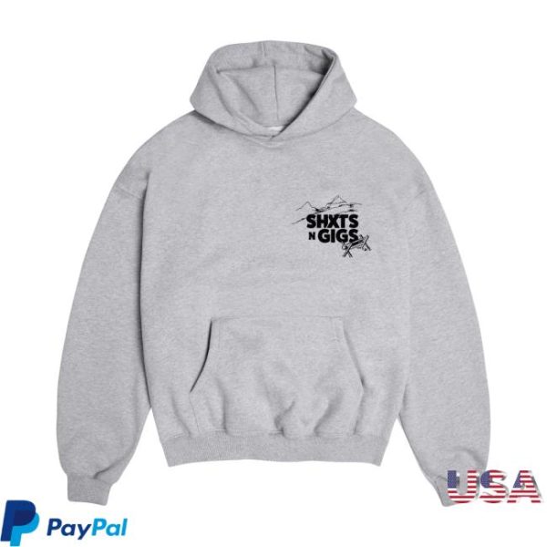 Shxtsngigs Store Merch Log Cabin Hoodie