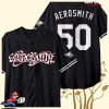 kenny aerosmith store merch 50 years baseball jersey sd