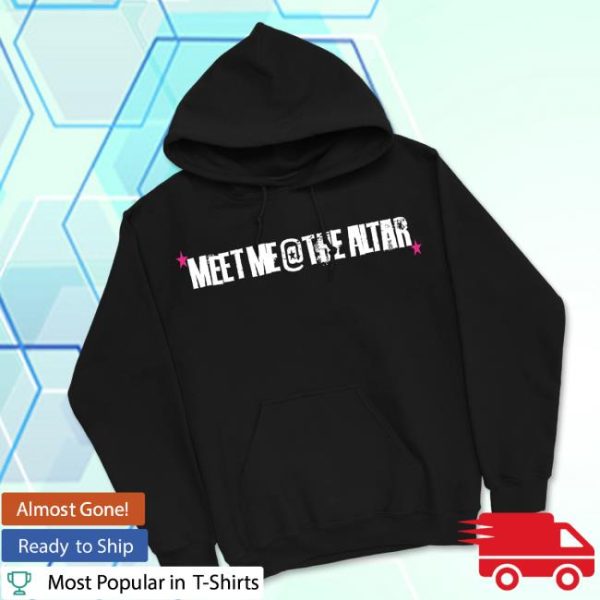 Meet Me At The Altar Store Merch Logo Hoodie