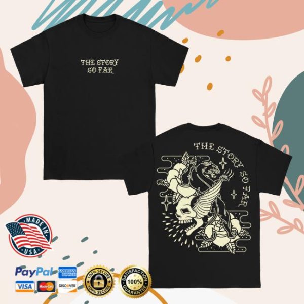 Pure Noise Store Uk Store Merch The Story So Far Panther T-Shirt Black