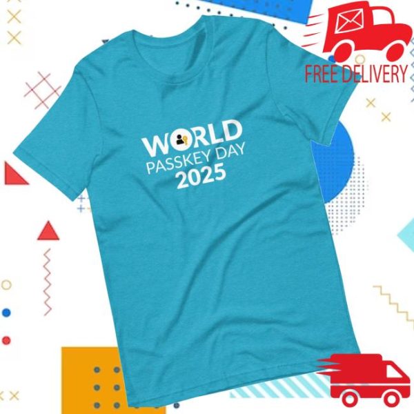 Fido Alliance Store Merch World Passkey Day 2025 T-Shirt