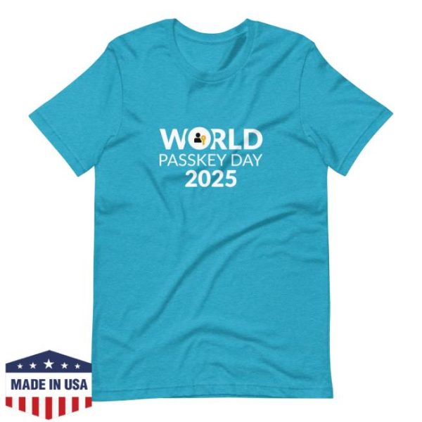 Fido Alliance Store Merch World Passkey Day 2025 T-Shirt