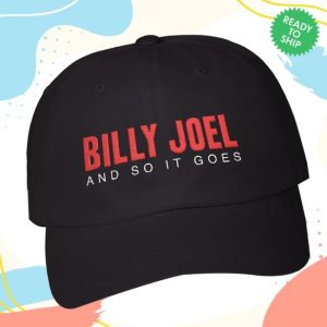 Billy Joel Shop Store New Billy Joel And So It Goes Title Cap