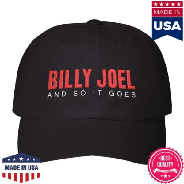 Billy Joel Shop Store New Billy Joel And So It Goes Title Cap