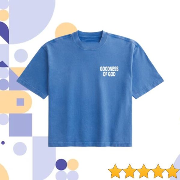 Bethel Music Store Merch Goodness Of God Blue Tee