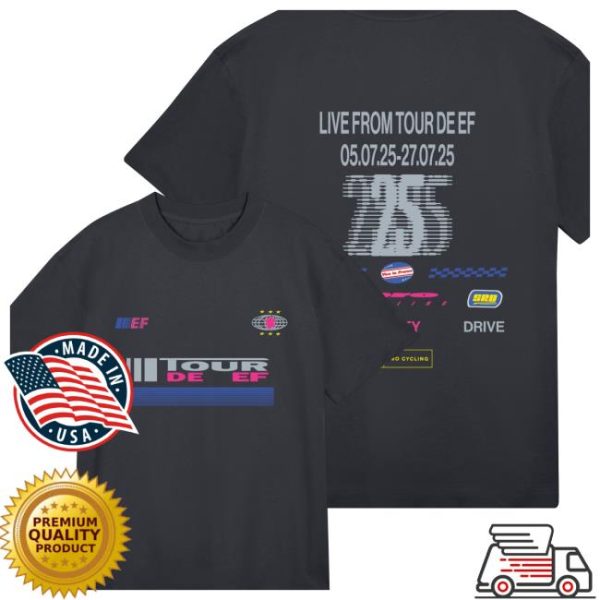 Efprocycling Store Merch Tour De Ef Speed T-Shirt
