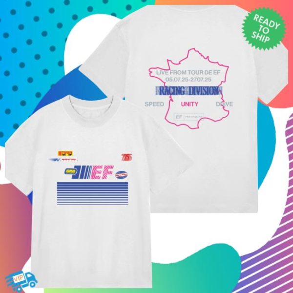 Ef Pro Cycling Store Merch Tour De Ef Drive T-Shirt