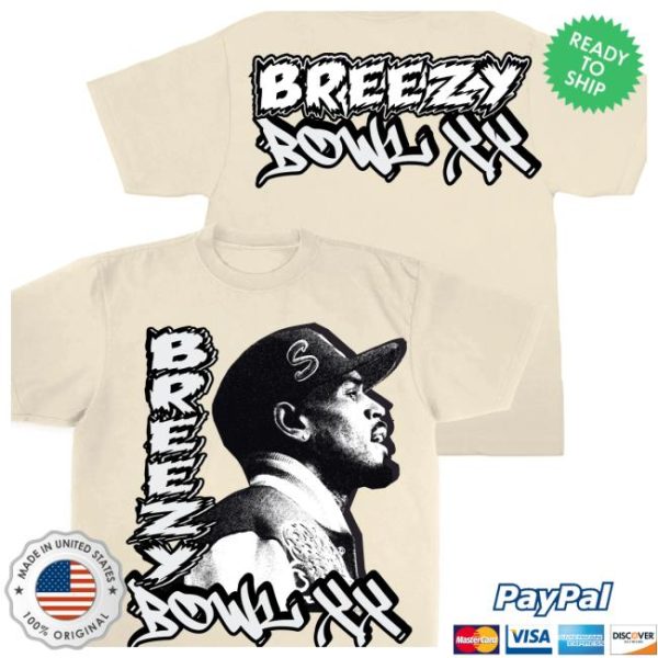 Shop Chris Brown Store Merch Breezy Bowl Xx Sideline SS T-Shirt