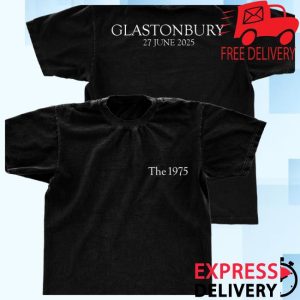 The 1975 Store Merch Logo Glastonbury T-Shirt