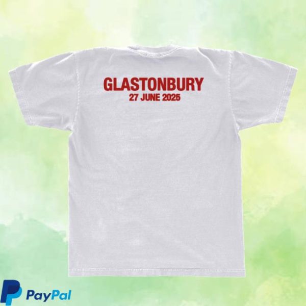 The 1975 Store Merch Noacf Photo Glastonbury 2025 T-Shirt