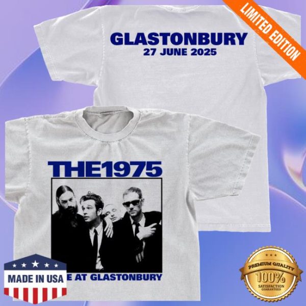 The 1975 Store Merch Live At Glastonbury T-Shirt