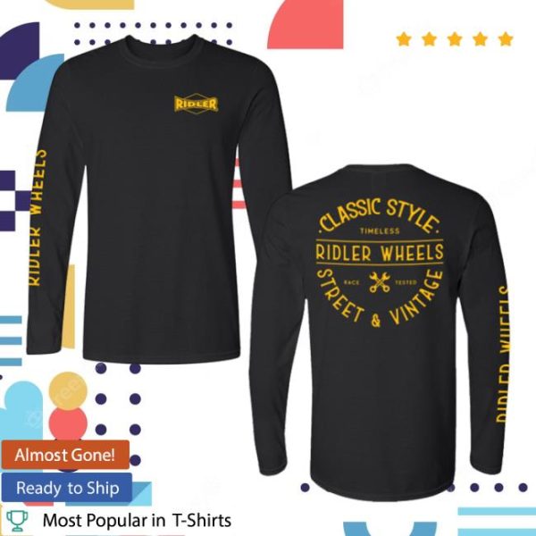 Shoptwggear Store Merch Ridler Long Sleeve T-Shirt