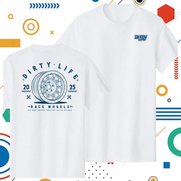 Shoptwggear Store Merch Dirty Life 2025 White T-Shirt