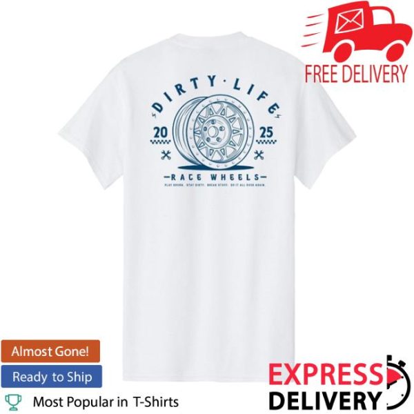 Shoptwggear Store Merch Dirty Life 2025 White T-Shirt