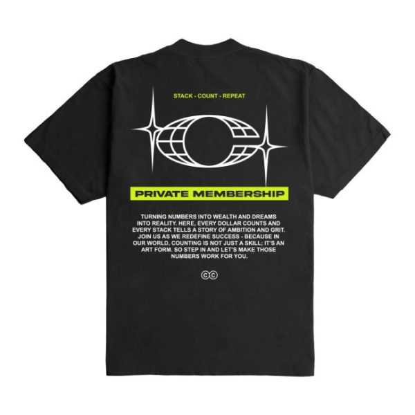 Outrank Brand Store Merch Worldwide Ultra Heavyweight Black T-Shirt