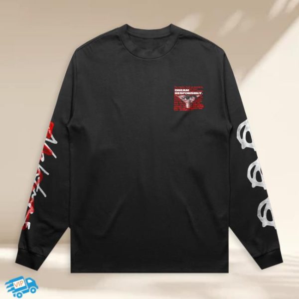 Nghtmre Store Merch Dream Responsibly Longsleeve
