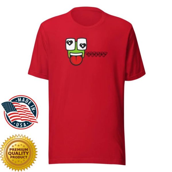 Unspeakable Store Merch Red Candy Heart T-Shirt