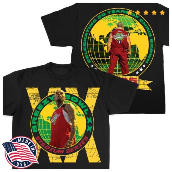 Shop Chris Brown Store Merch Breezy Bowl Xx Off The Grid SS T-Shirt