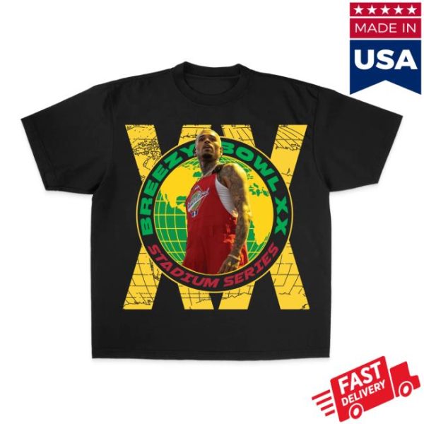 Shop Chris Brown Store Merch Breezy Bowl Xx Off The Grid SS T-Shirt