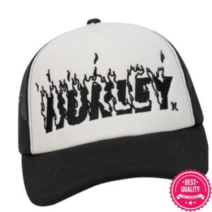 Hurley Store Merch Hurley X Travis Barker Flame Trucker Hat