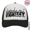 kenny Hurley Store Merch Hurley X Travis Barker Flame Trucker Hat