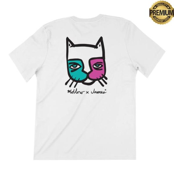 The James Brand Store Merch The Moblow Cat Tee