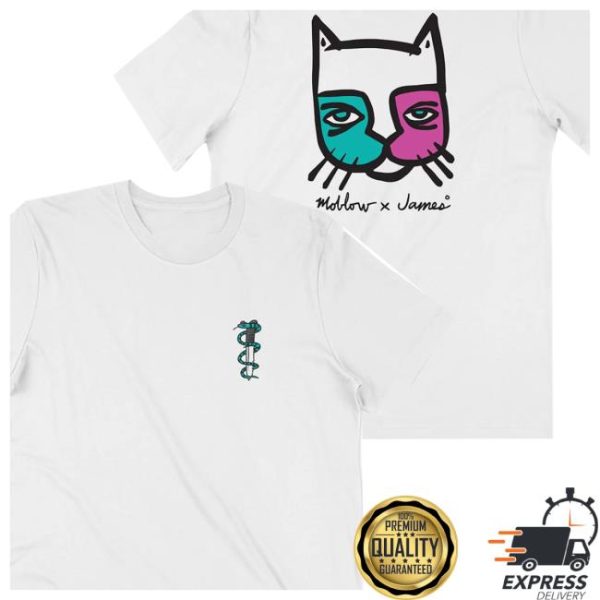 The James Brand Store Merch The Moblow Cat Tee
