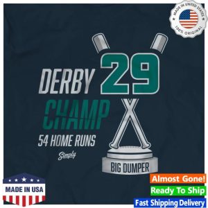 Simply Seattle Storm Merch Derby Champ Big Dumper Trophy T-Shirt