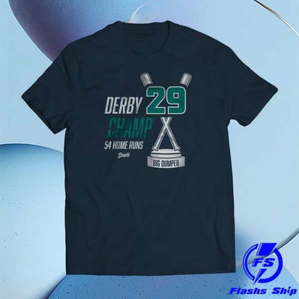 Simply Seattle Storm Merch Derby Champ Big Dumper Trophy T-Shirt