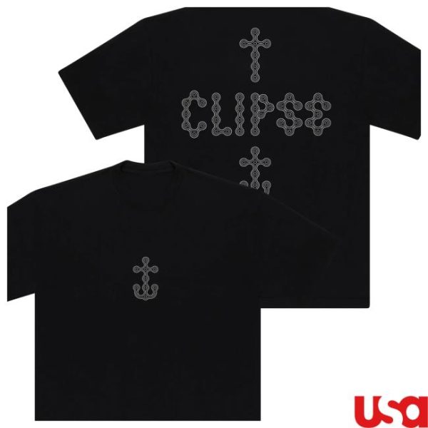 Letgodsortemout Store Merch Josh Sperling X Clipse Anchor Tee