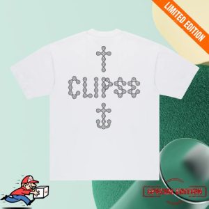 Letgodsortemout Store Merch Josh Sperling X Clipse Cross Tee