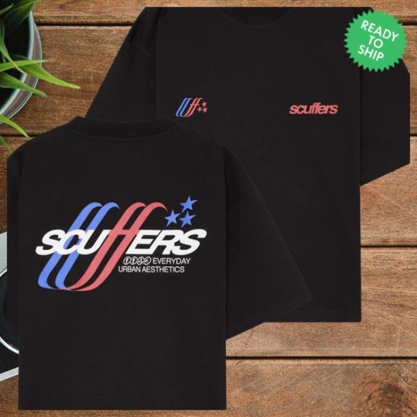 Scuffers Store Merch Nation Black T-Shirt
