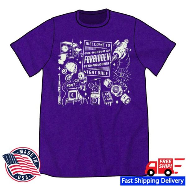 Topatoco Store Merch Museum Of Forbidden Technologies Shirt