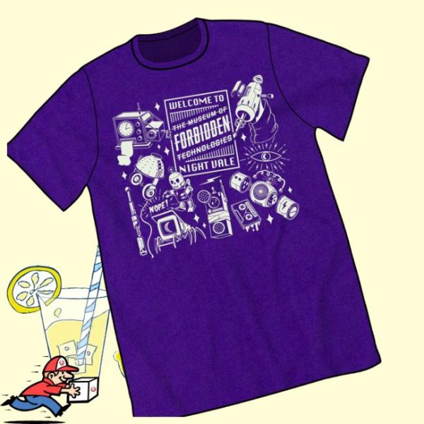 Topatoco Store Merch Museum Of Forbidden Technologies Shirt