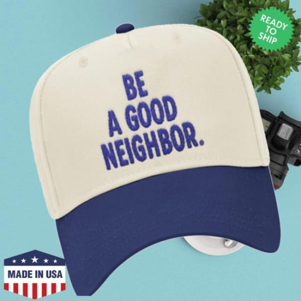 Buffalogo Store Merch Be A Good Neighbor Snapback